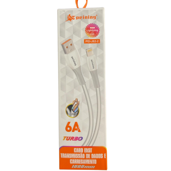 CABO CARREGADOR TURBO USB - IOS