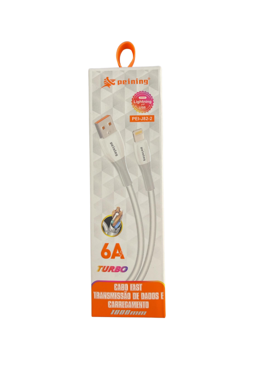 CABO CARREGADOR TURBO USB - IOS