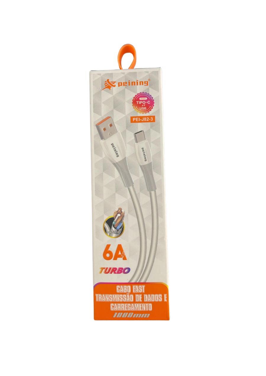 CABO CARREGADOR TURBO USB - C