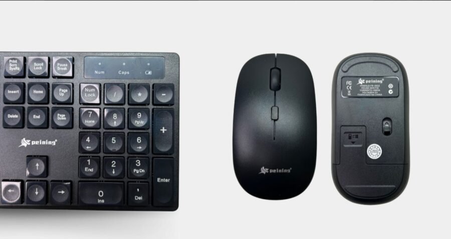 KIT TECLADO E MOUSE SEM FIO PEINING - Image 2