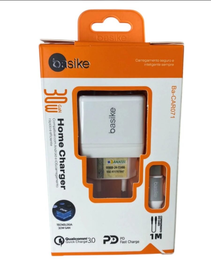 CARREGADOR 30W TIPY C