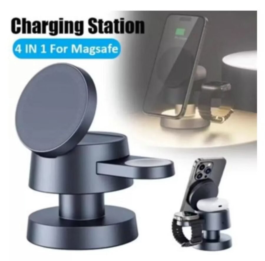 Carregador Sem Fio 4 Em 1 Peining 15w - Image 2